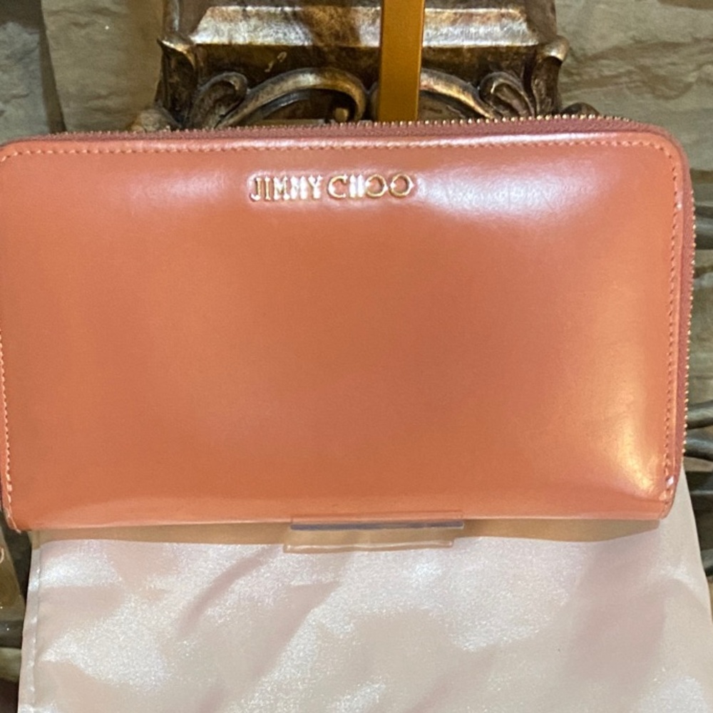 Jimmy Choo Coral Pink Wallet